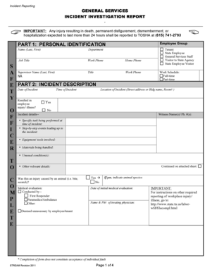 Incident Investigation Report
