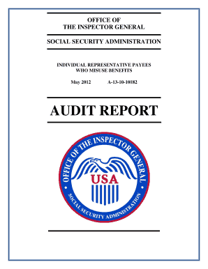 Representative payee letter from social security sample - ssa 553 pdf