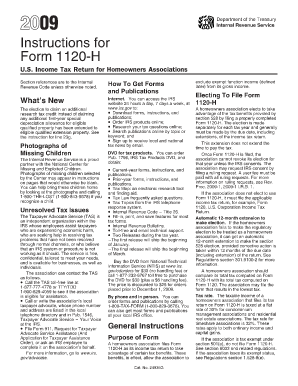 Instructions for Form 1120-H