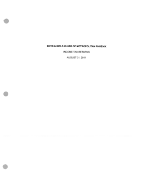 Form 990 Return of Organization Exempt From Income Tax