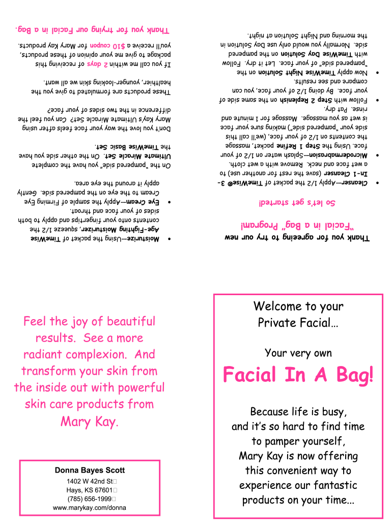 Free Mary Kay Printables - High Resolution Printable For Mary Kay Flyer Templates Free