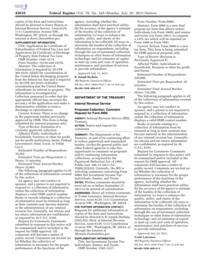 Form 8960 Net Investment Income Tax