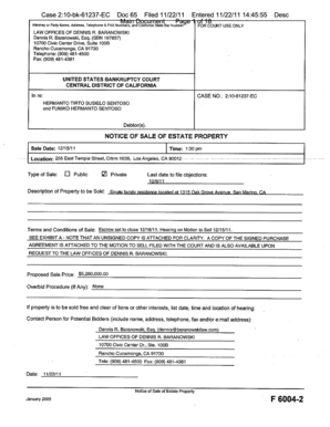 California Residential Purchase Agreement