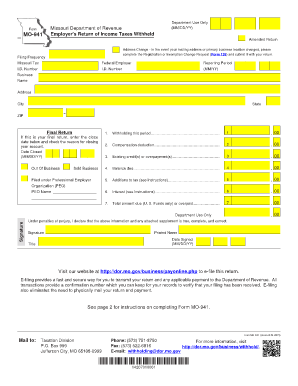941 form missouri
Fillable Online dor mo MO-10 - Missouri Department of ... 941 form missouri
Fillable Online dor mo MO-10 - Missouri Department of ...
