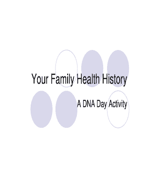 Drawing Your Family Tree - genome