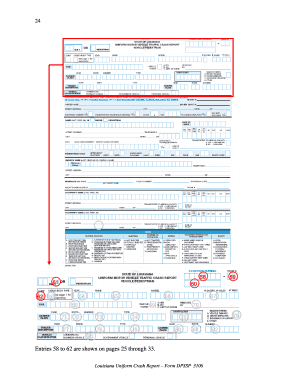 Louisiana Uniform Crash Report