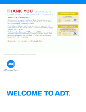 ADT Theft Protection Guarantee
