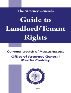 Fillable Online quincyma 85. 65. 57. Guide to Landlord/Tenant Rights ...