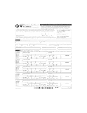 Request for Reimbursement FSA/HRA Form