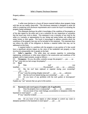 Pennsylvania Sellers Disclosure Form - Fill Online, Printable, Fillable ...