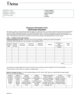 Employer Information Form