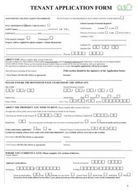 California Lease Agreement