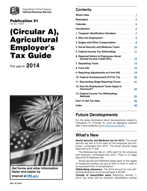 IRS Publication 51 Tax Guide