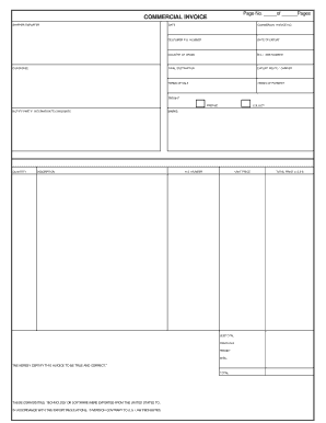 invoice template fillable pdf