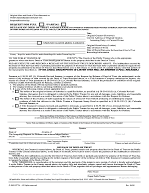 House title example - note and deed of trust form