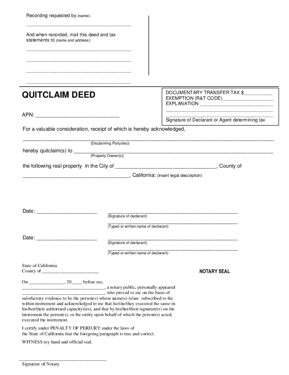 Grant deed california