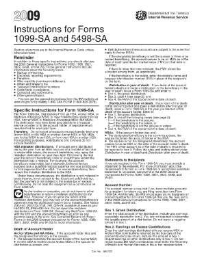 Instructions for Forms 1099-SA and 5498-SA