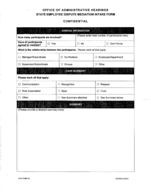 Fillable Online documents dgs ca Office of administrative hearings ...