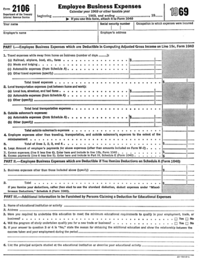 Irs Form 2106 Pdf
