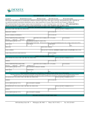 Membership Application Form