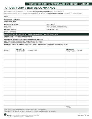 Order Form
