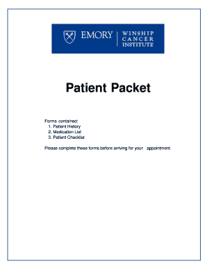 Patient History Form