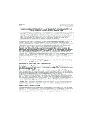 Form SF-SAC Reporting on Audits