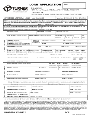 Loan Application Form