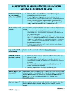 Solicitud de Cobertura de Salud