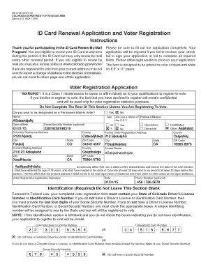 colorado printable voter registration form colorado printable voter registration form