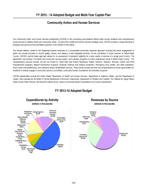 FY 2013 - 14 Adopted Budget and Multi-Year Capital Plan - miamidade