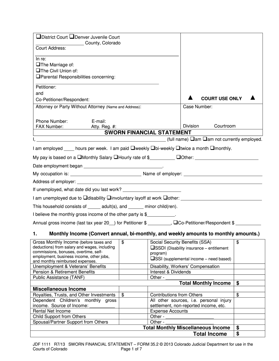 co-jdf-1111-2023-form-printable-blank-pdf-online