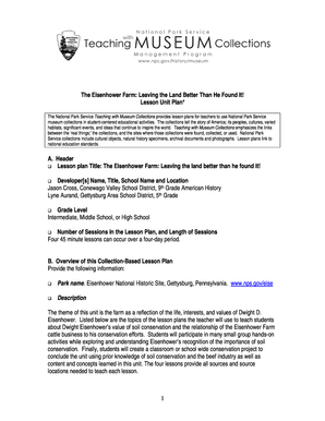 Lesson plan template word pdf - Lesson Plan Template - National Park Service - nps