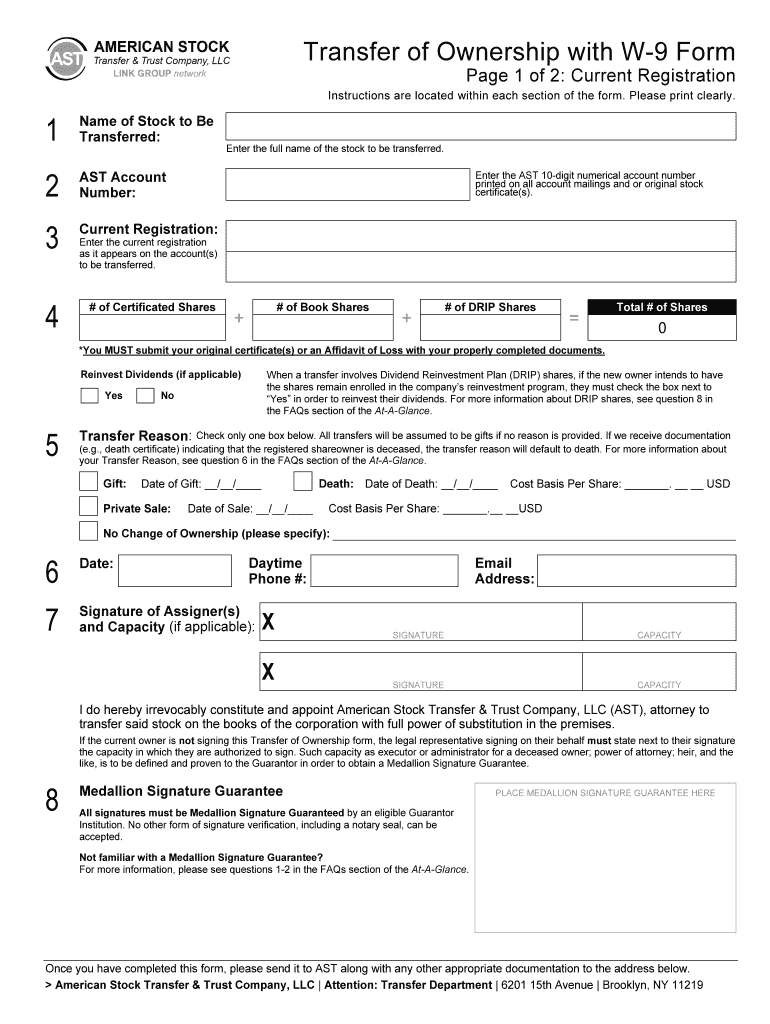 Fillable Online Where can I obtain a Medallion Guarantee Stamp