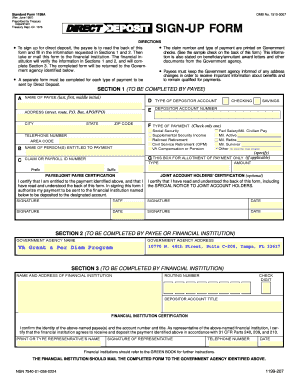 Joint account check sample - sf1199a