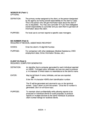 AODA Client Information Form