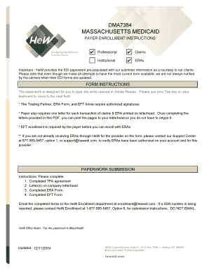 MassHealth Trading Partner Agreement