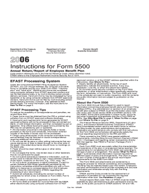 Instructions for Form 5500