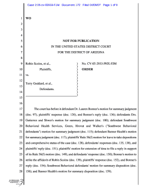 Student cv pdf - Case 205-cv-02933-FJM Document 172 Filed 040607 Page 1 of 9 - gpo