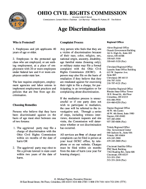 Age Discrimination 2014 - Ohio Civil Rights Commission - crc ohio