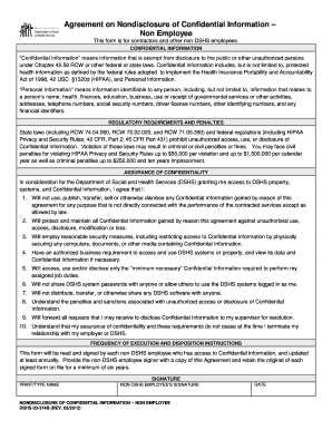 Non-Disclosure Agreement for Non-Employee Contractors