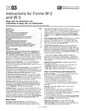 Instructions for Forms W-2 and W-3