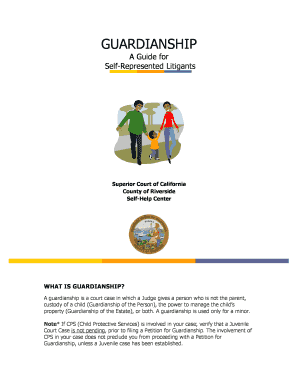 A texas guide to adult guardianship form