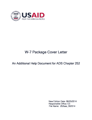 usaid cover letter