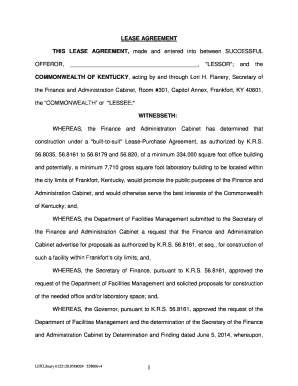 Vacant land rental agreement - THIS LEASE AGREEMENT, made and entered into between SUCCESSFUL - finance ky