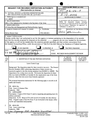 da 31 leave form