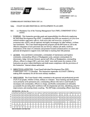 Oer examples - coast gurd officer ids form