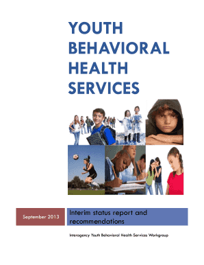 Youth Behavioral Health Services - Interim Status and Recommendations- Fairfax County, Va. - fairfaxcounty