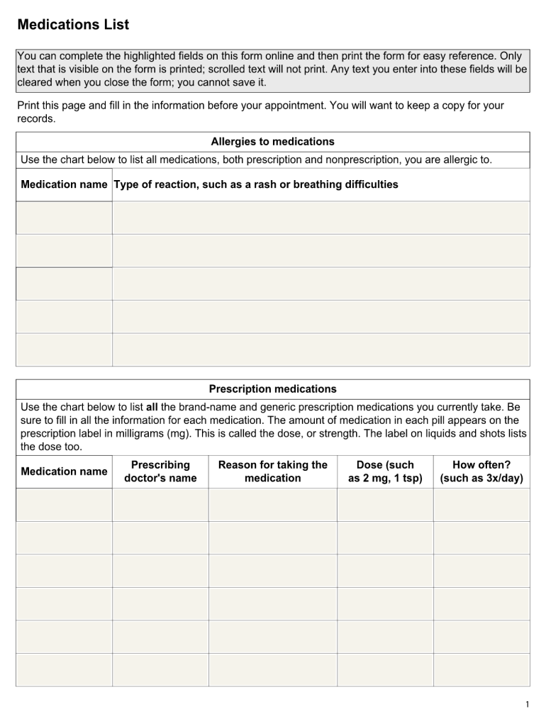 a to z drugs list pdf Preview on Page 1