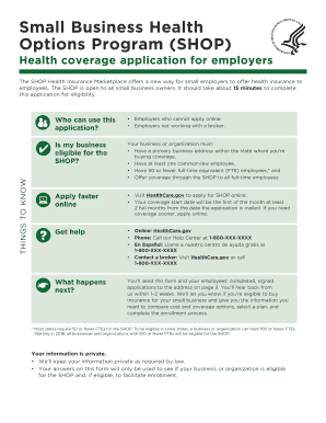 SHOP Health Insurance Application
